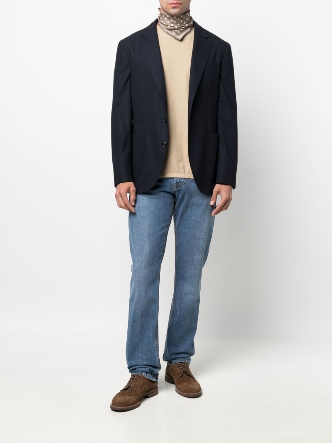 

Corneliani джинсы кроя слим, синий