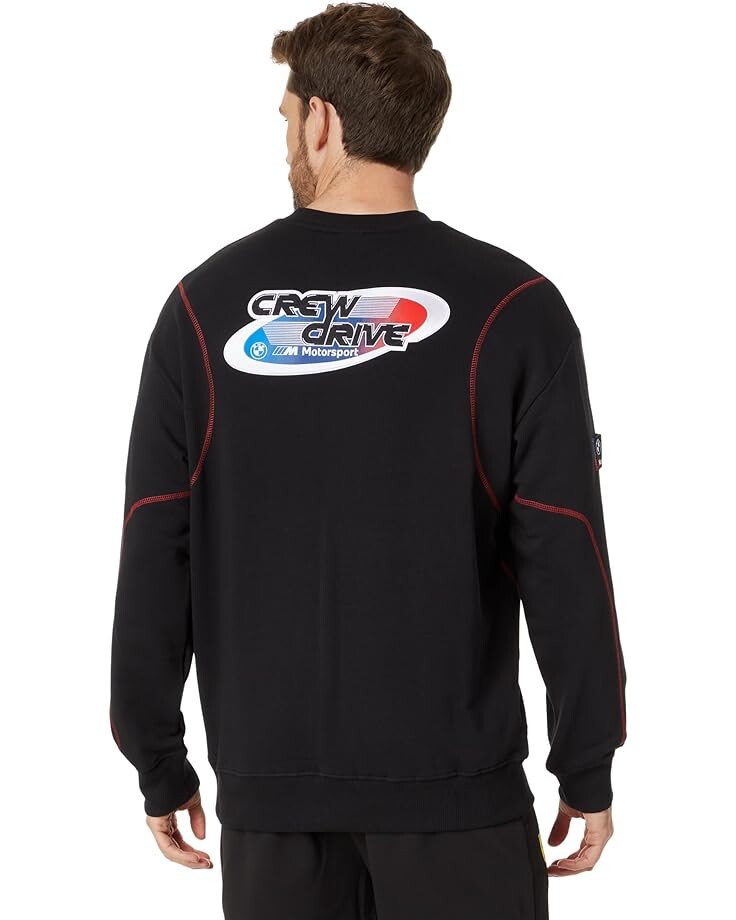 

Толстовка PUMA BMW Garage Crew Sweatshirt, цвет Puma Black