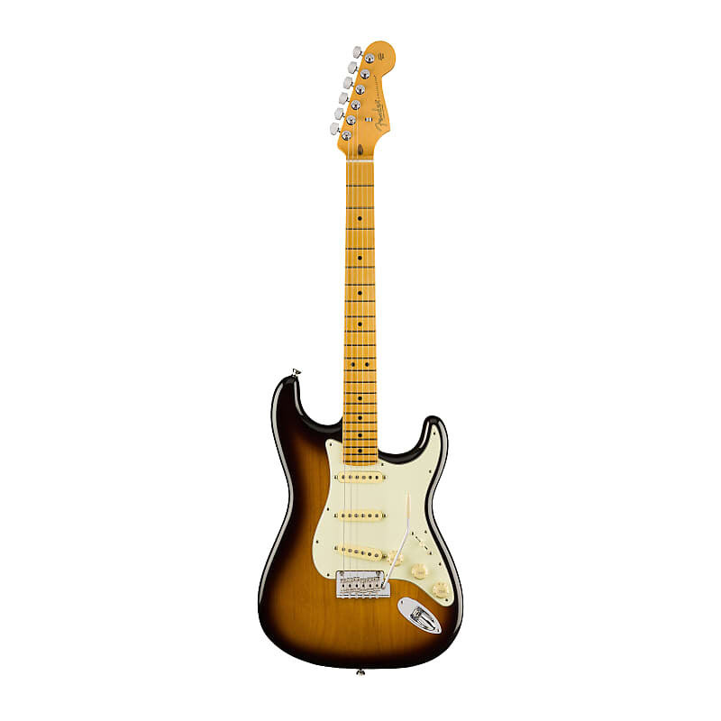 Электрогитара Fender American Professional II Stratocaster Maple Neck 2 Color Sunburst with Case fender american professional ii stratocaster с кленовым грифом 2020 present black american professional ii stratocaster with maple fretboard