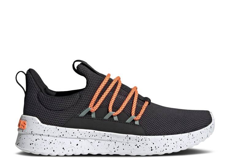 

Кроссовки Adidas LITE RACER ADAPT 5.0 'CARBON SCREAMING ORANGE', карбоновый