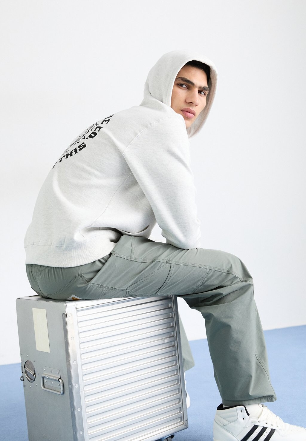 

Толстовка WATANITE Volcom, цвет bone heather