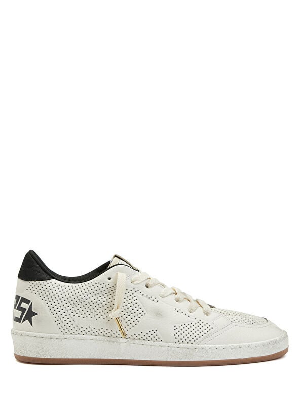 

Мужские кожаные кроссовки Ballstar Golden Goose, белый