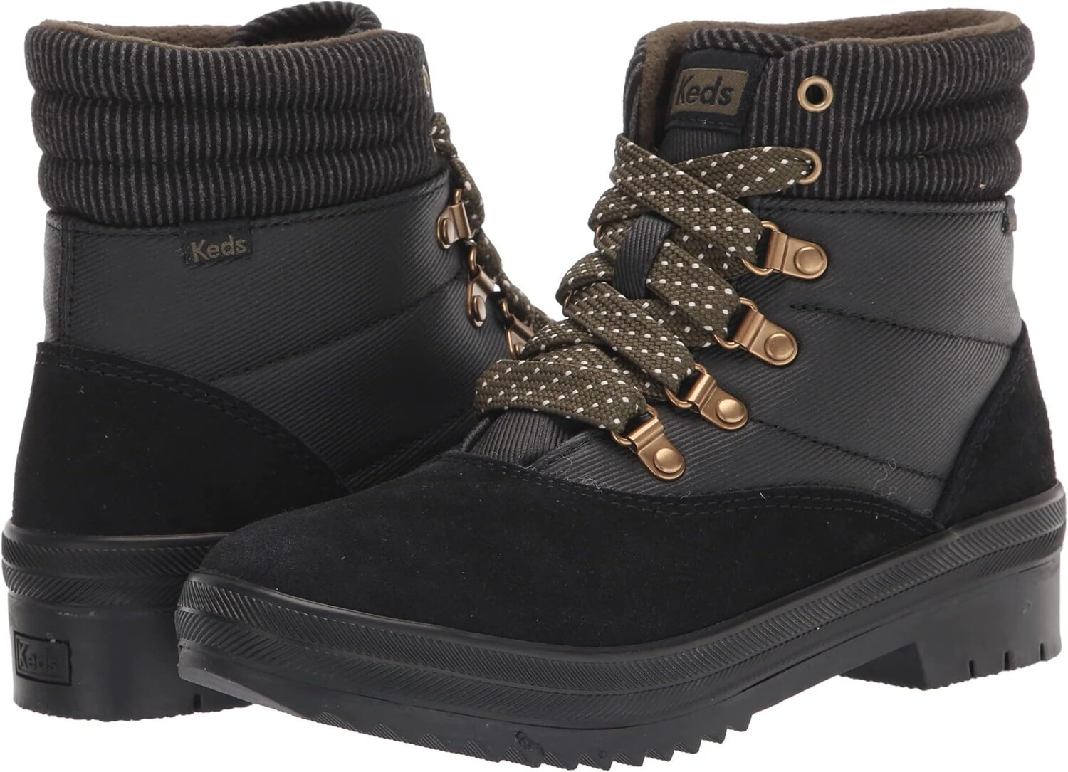 

Ботинки на шнуровке Camp Boot Keds, черный