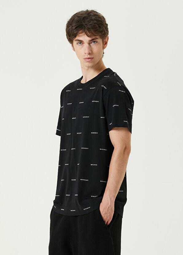 

Черная футболка с логотипом Givenchy, Черный