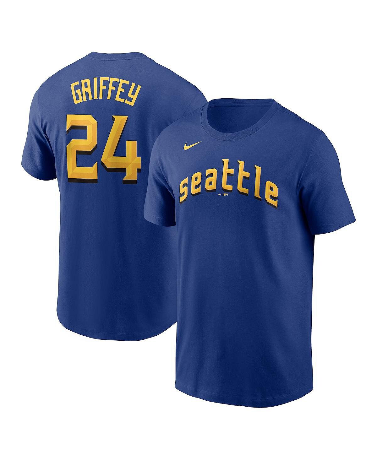 

Мужская футболка Ken Griffey Jr. Royal Seattle Mariners 2023 City Connect с именем и номером Nike
