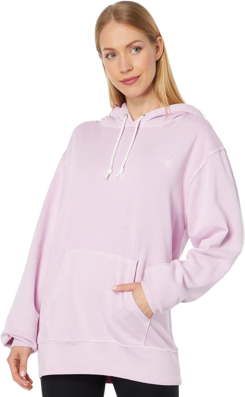 

Легкая флисовая толстовка Champion, цвет Sun Dye Pink Reverie