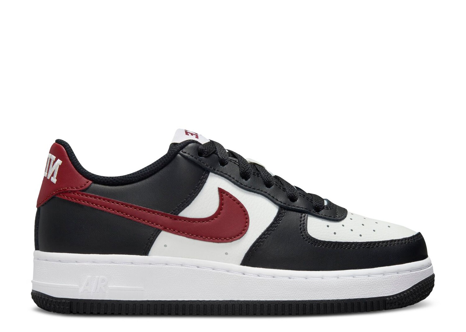

Кроссовки Nike Air Force 1 Gs 'Black Dark Team Red', черный