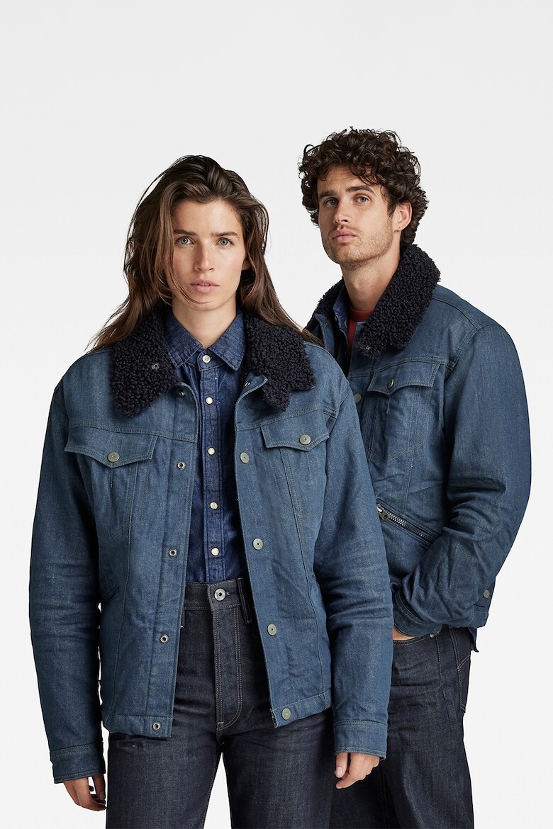 

Джинсы Flight Combat из натурального хлопка G-Star Raw, синий