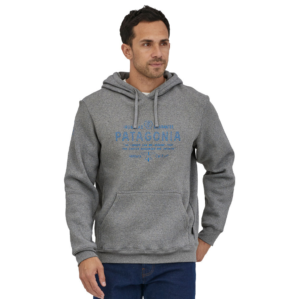

Худи Patagonia Forge Mark Uprisal, серый