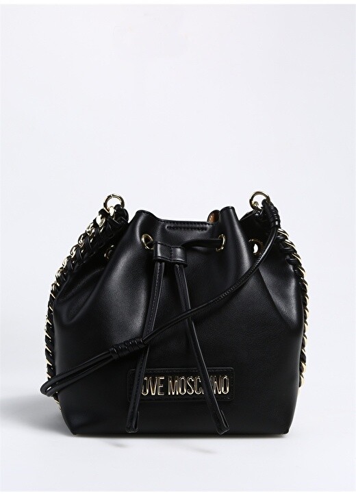 

Черная женская большая сумка Love Moschino