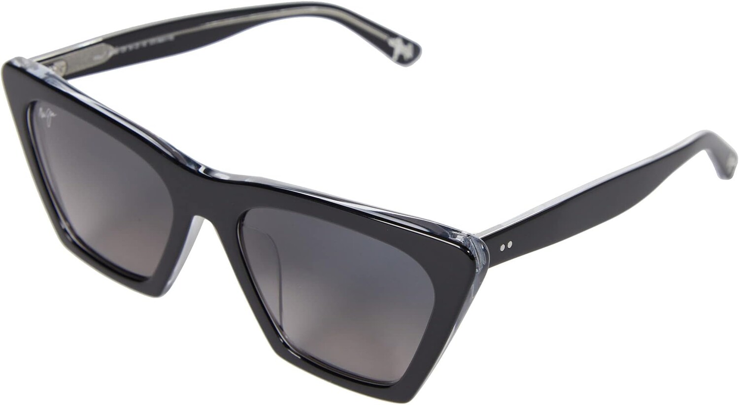 

Солнцезащитные очки Kini Kini Maui Jim, цвет Black/Crystal