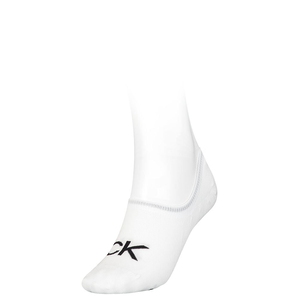 

Носки Calvin Klein Footie High Cut, белый