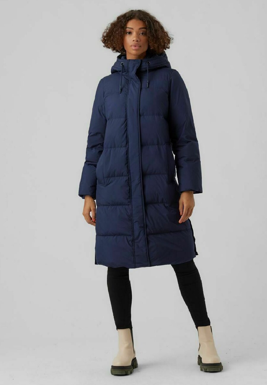 

Пуховик Vero Moda, темно-синий