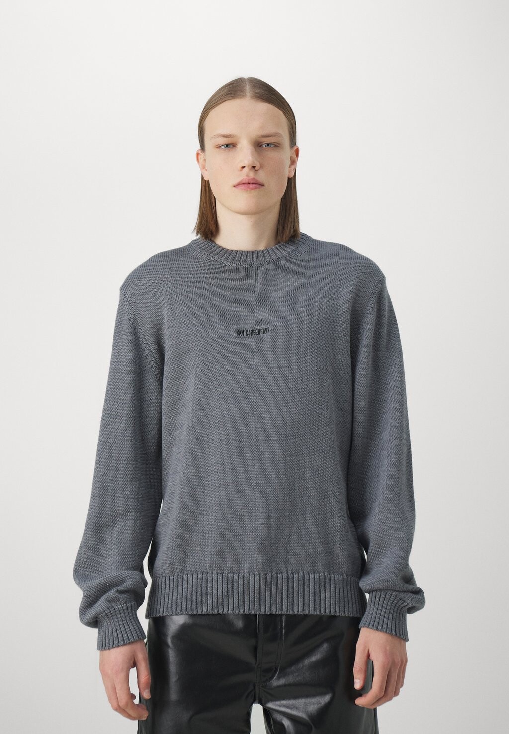 

Свитер Logo Han Kjøbenhavn, цвет grey