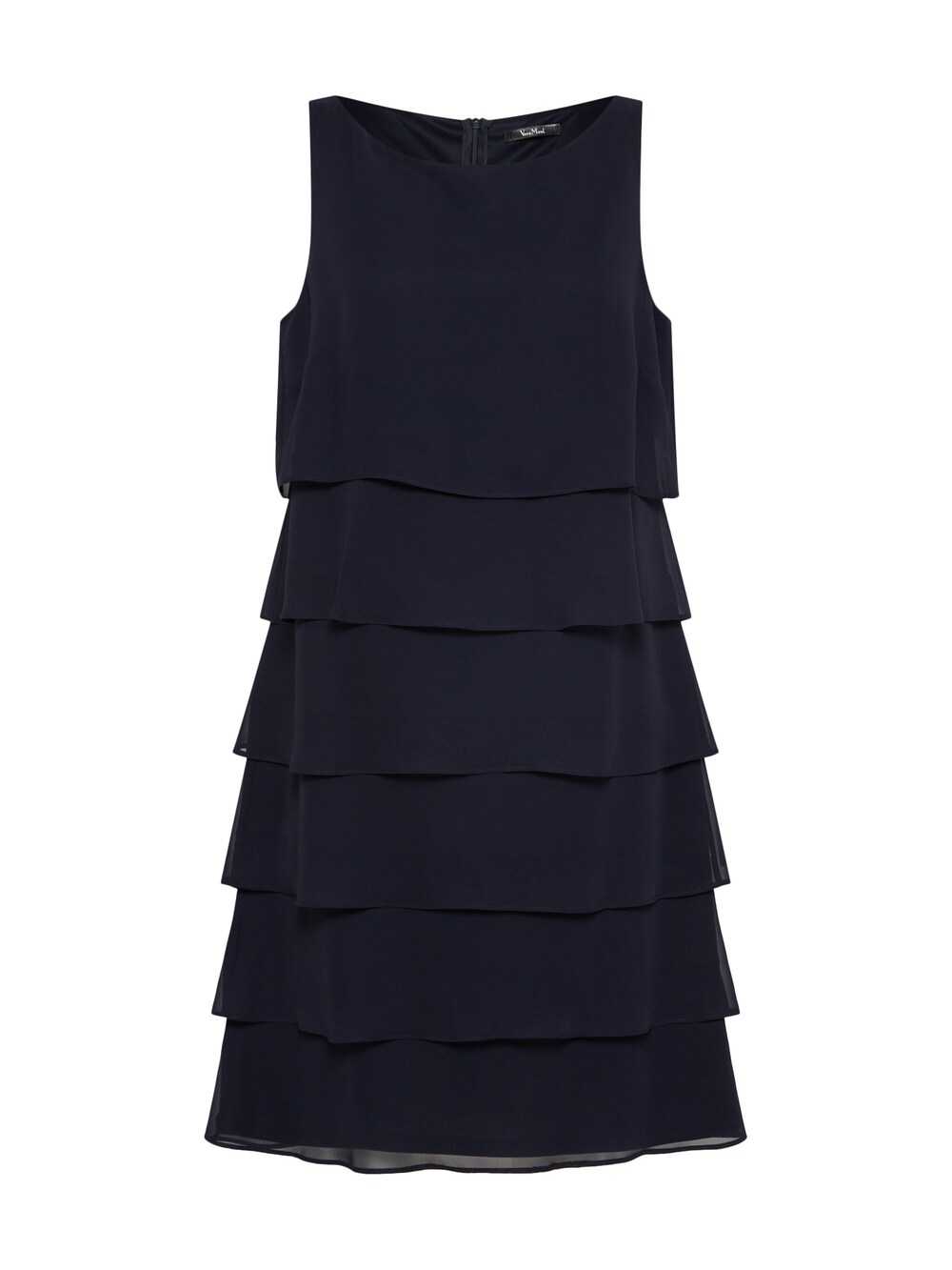 Коктейльное платье Vera Mont, темно-синий helena vera брюки р 50 цвет синий