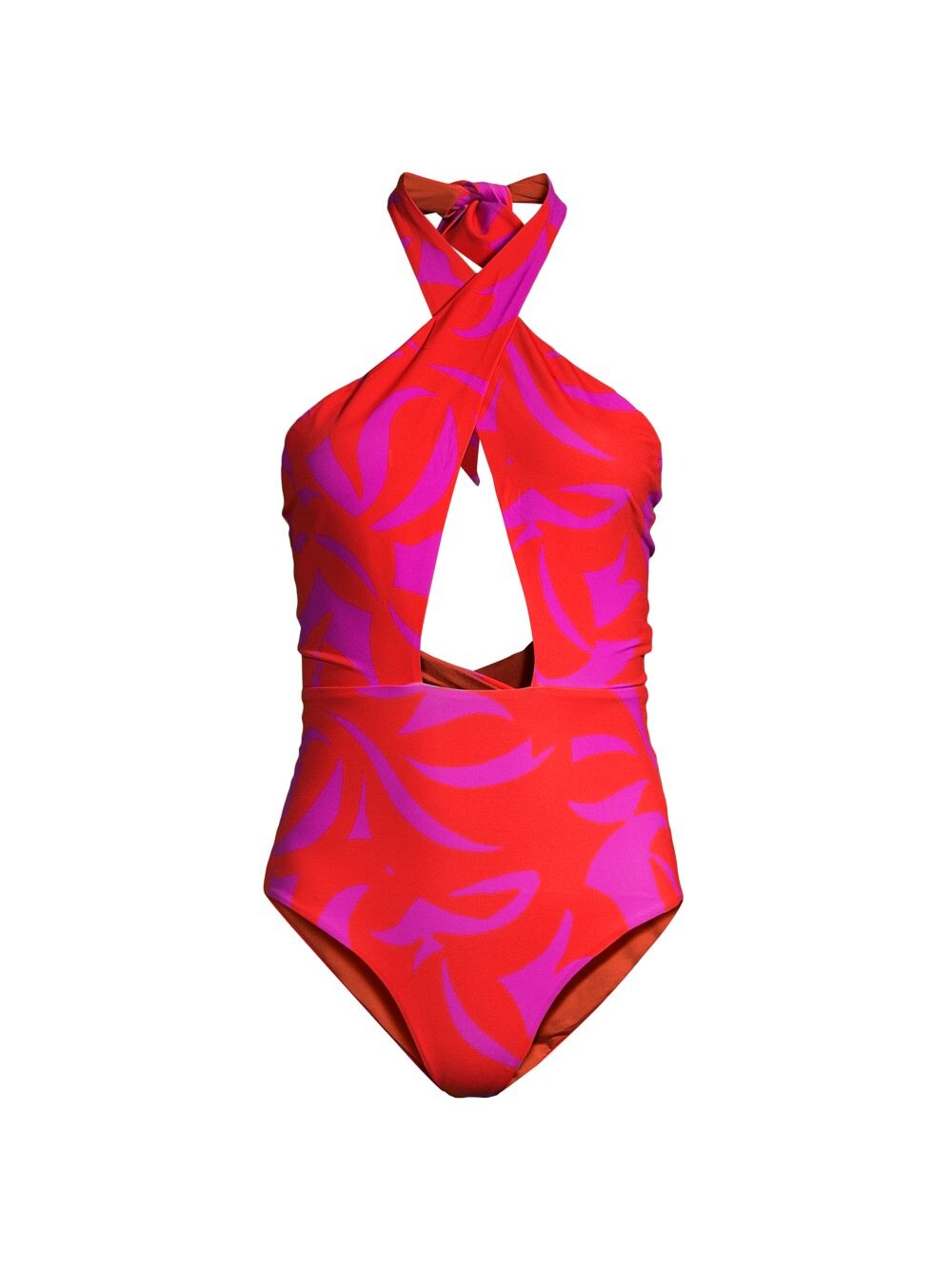

Слитный купальник Flora Sol Cala de la Cruz, Красный