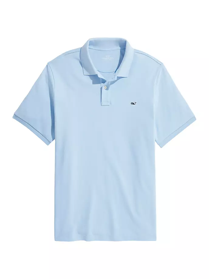 Рубашка поло из пике Heritage Vineyard Vines, цвет jake blue фланелевая рубашка на пуговицах vineyard vines цвет cranbury jake blue