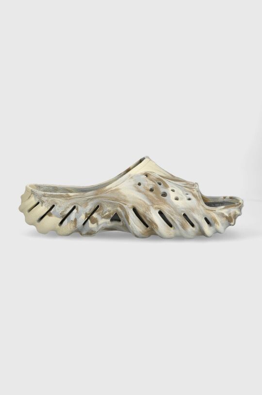 

Тапочки Echo Marbled Slide Crocs, бежевый