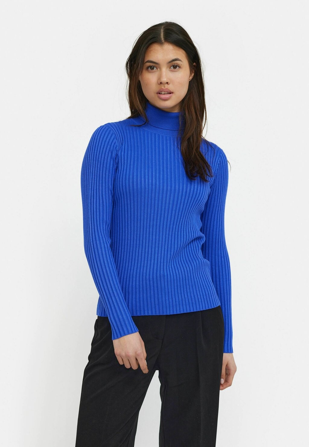 

Свитшот Soft Rebels NOA ROLLNECK, цвет dazzling blue