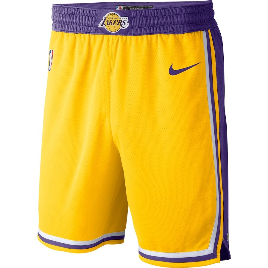 Шорты Nike Los Angeles Lakers, золотой