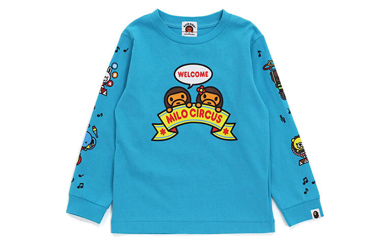 

Детская футболка A Bathing Ape, желтый