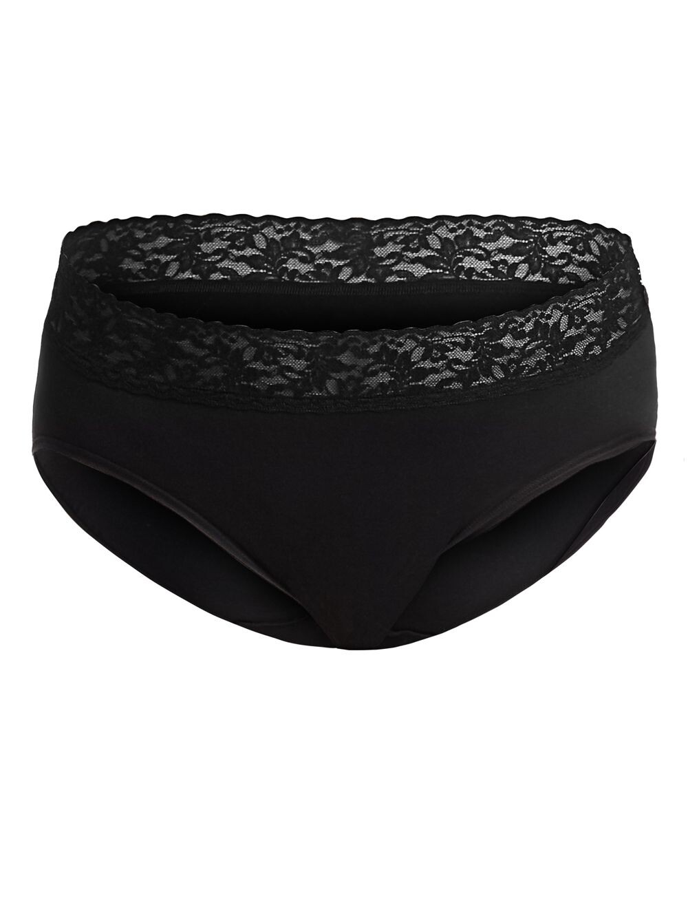 

Плюс Хлопковые французские трусы Hanky Panky, черный