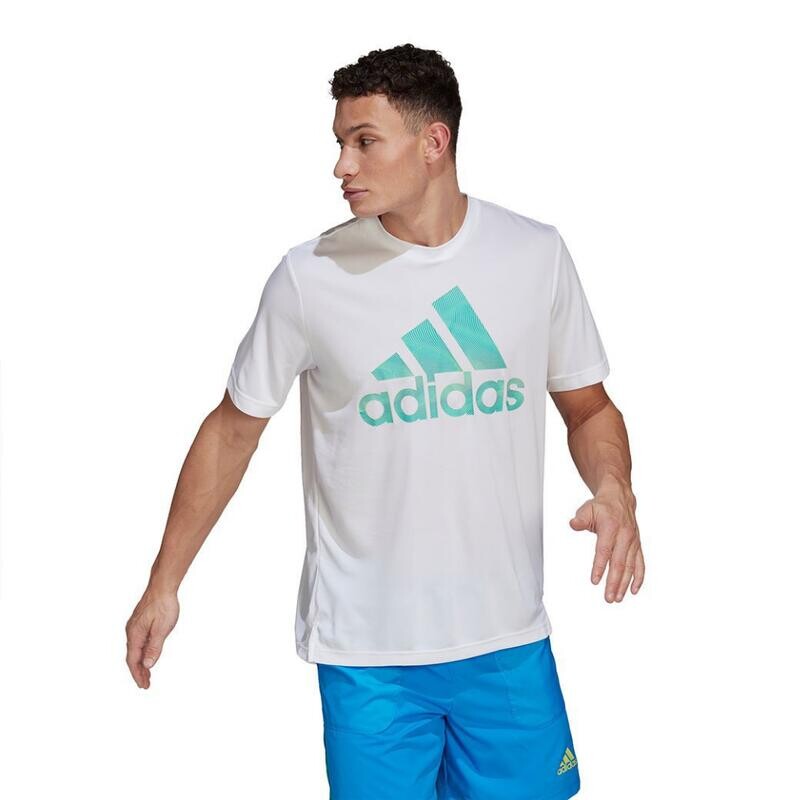 

Мужская дышащая футболка для бега SEASON T Белая ADIDAS, цвет blanco