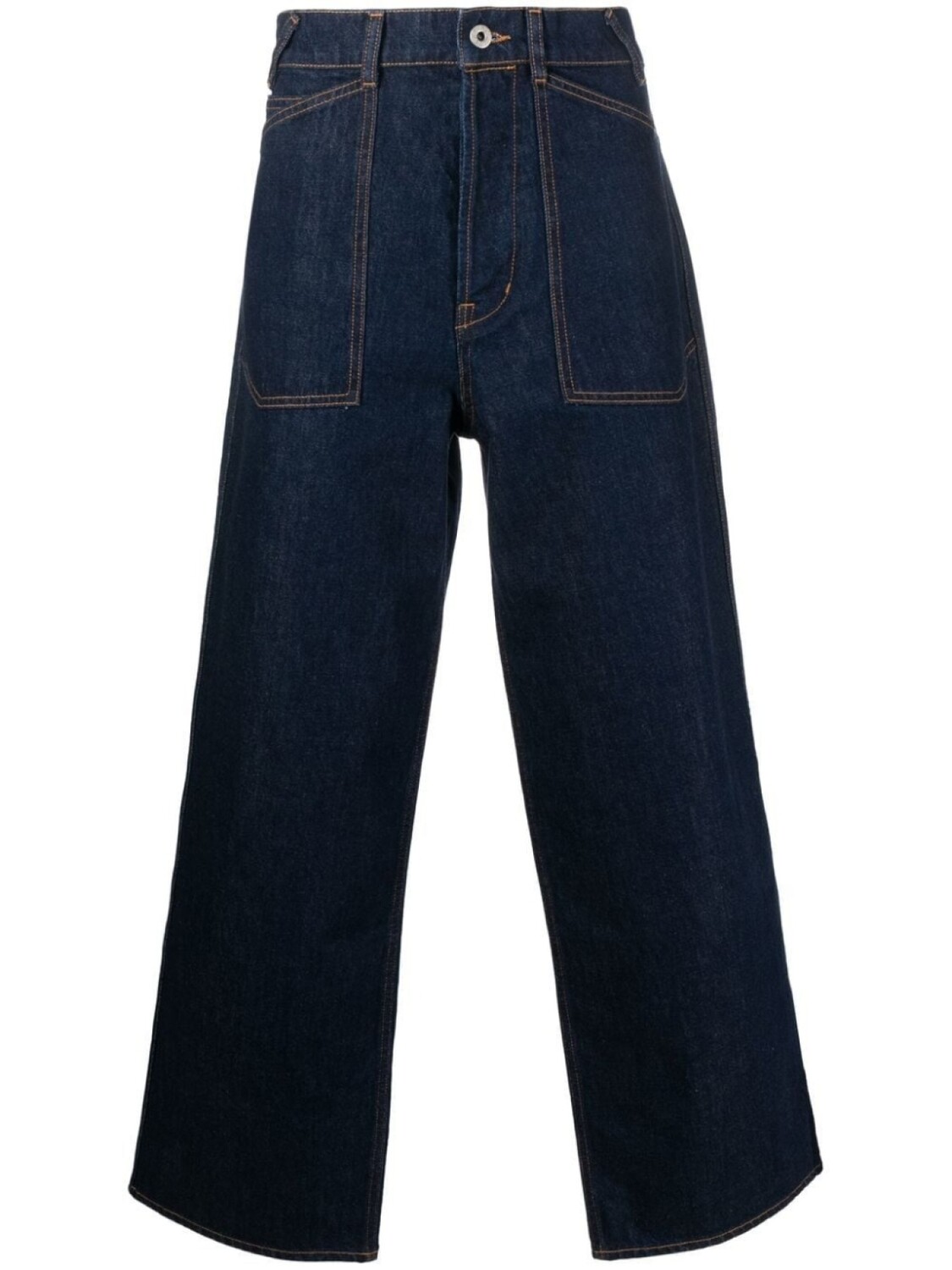 

Kenzo широкие джинсы, синий