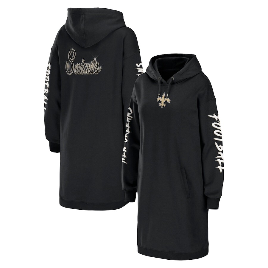 

Платье-худи WEAR by Erin Andrews New Orleans Saints, черный