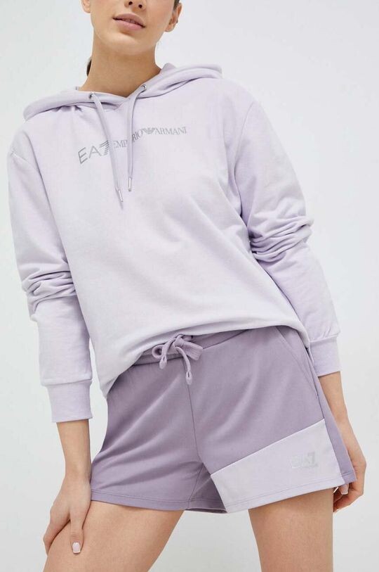 

Шорты EA7 Emporio Armani, фиолетовый