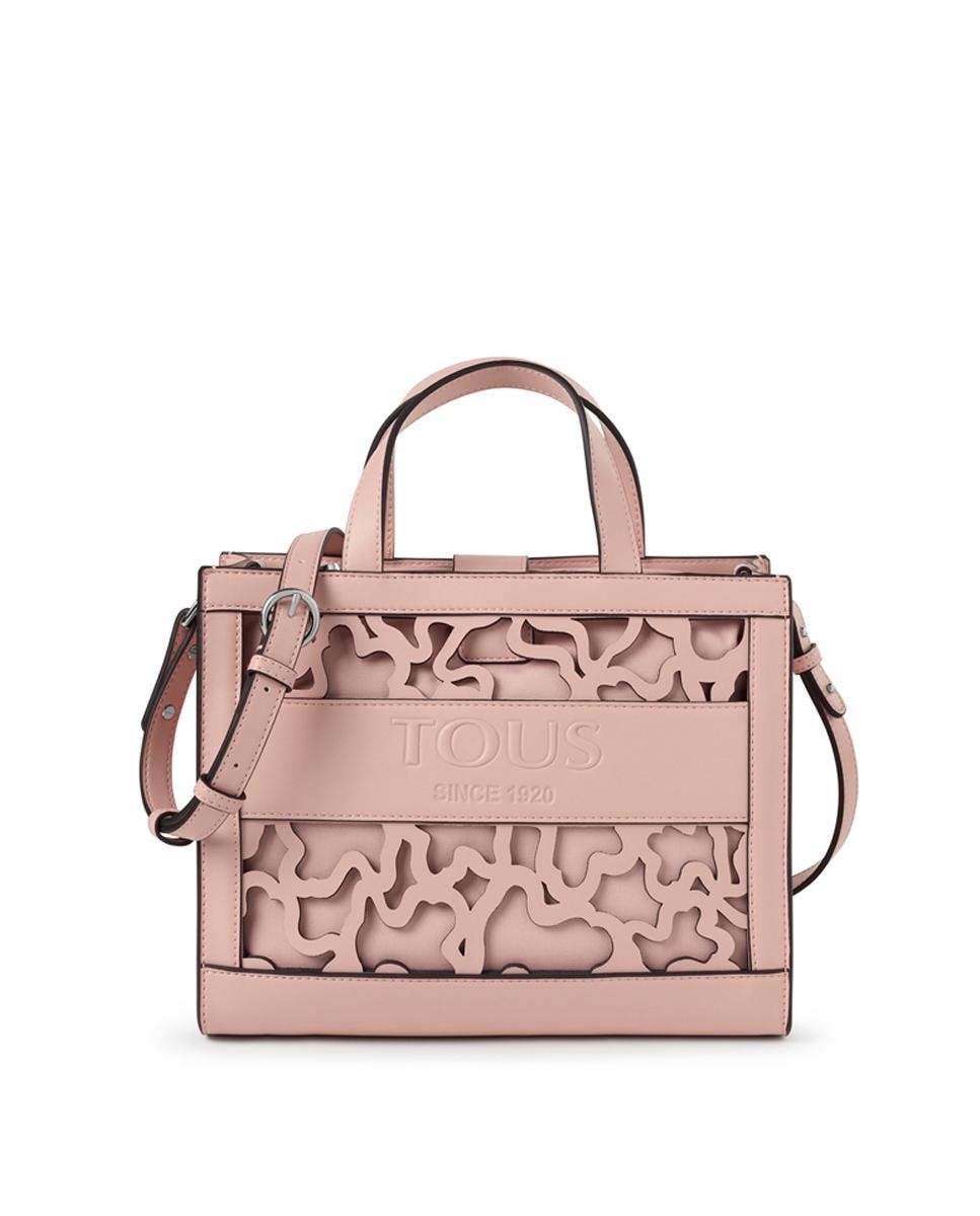 Розовая сумка через плечо Amaya Kaos Shock Tous, розовый сумка шоппер amaya kaos shock среднего размера бежевая tous бежевый