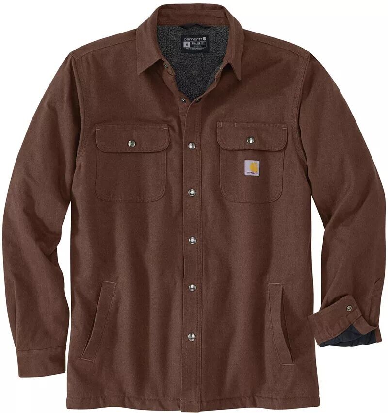 

Мужская куртка-рубашка Carhartt из шерпы