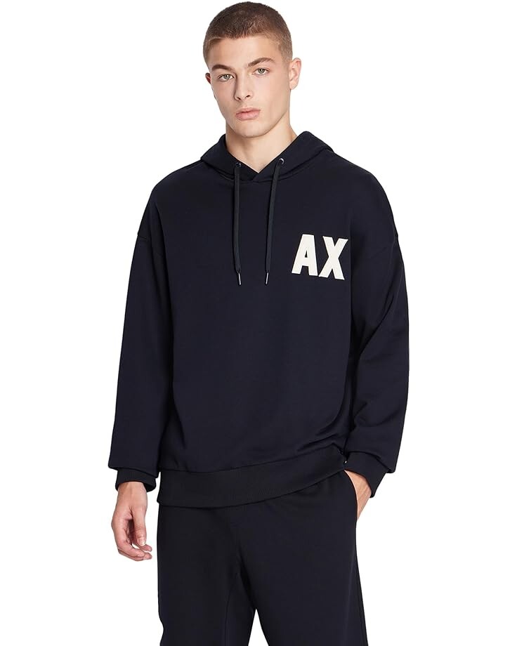 

Худи Armani Exchange Oversized Capsule, нави