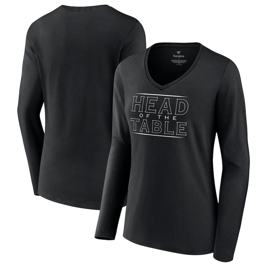 

Футболка с длинным рукавом Fanatics Branded Roman Reigns, черный