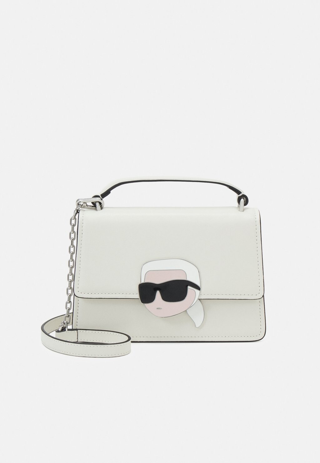 

Сумка KARL LAGERFELD IKONIK LOCK, цвет off white