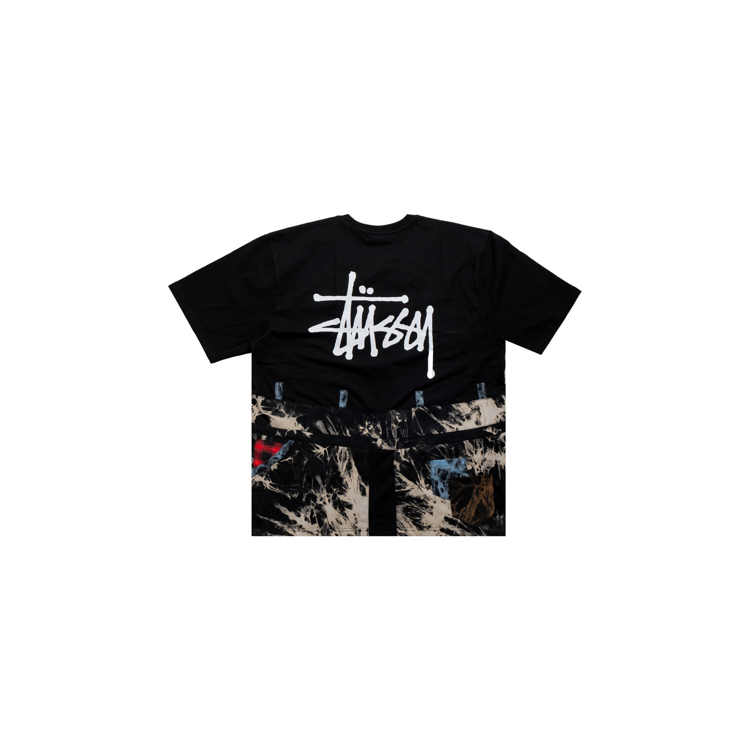 

Футболка унисекс черная Stussy, черный