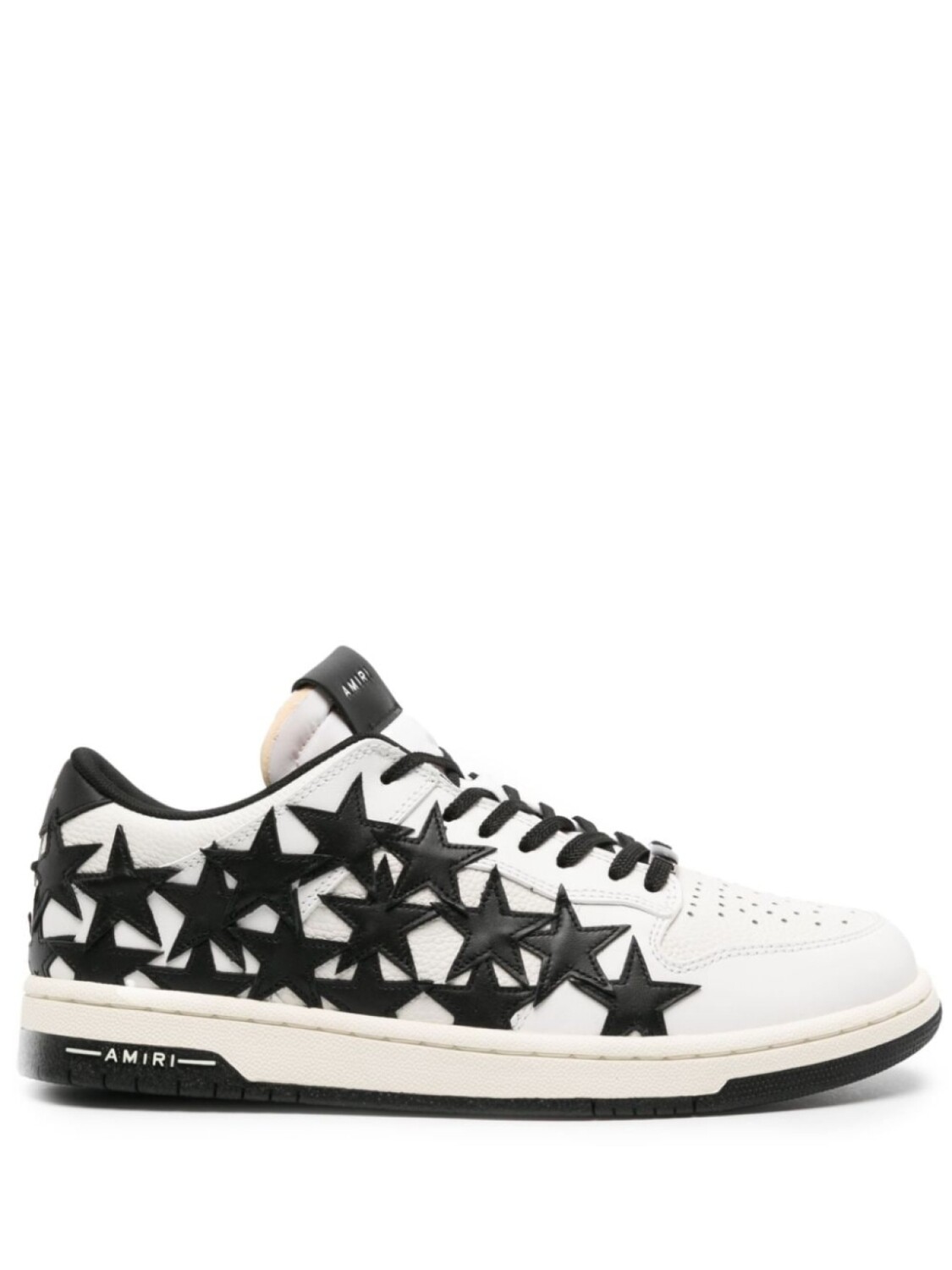 

Кроссовки Amiri Stars Court, белый/черный, Черный;серый, Кроссовки Amiri Stars Court, белый/черный