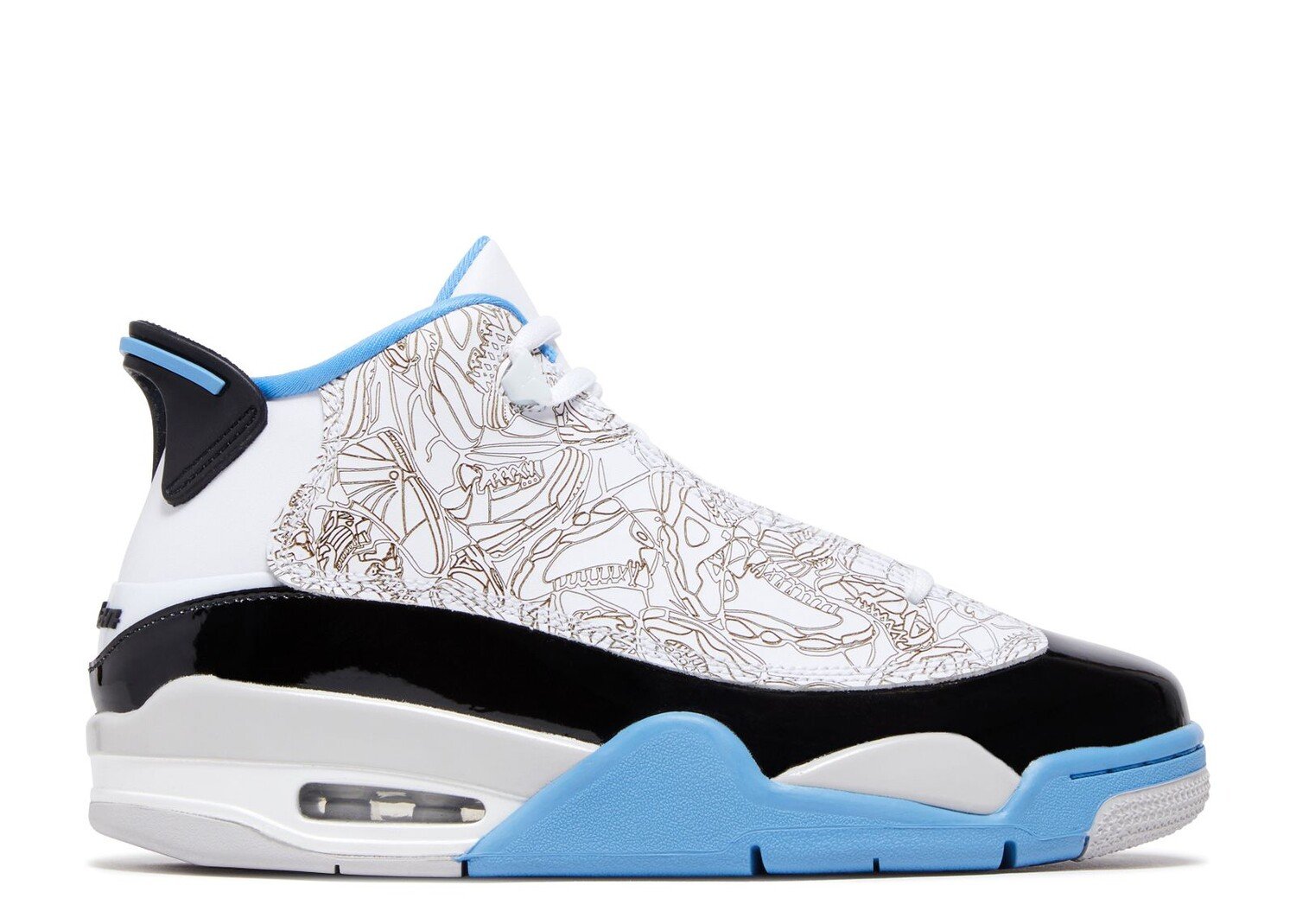 

Кроссовки Air Jordan Jordan Dub Zero Gs 'Legend Blue', белый