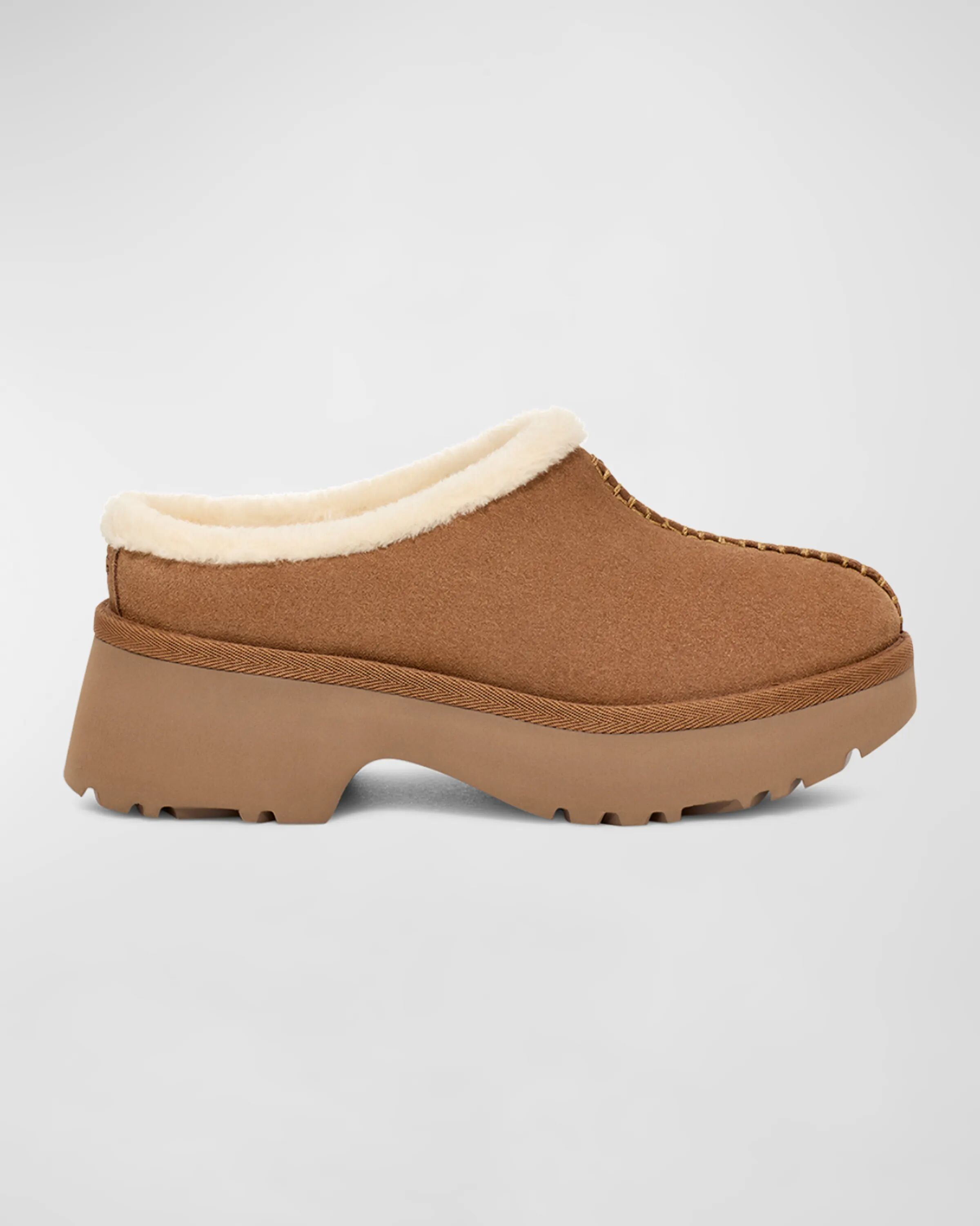 

Уютные замшевые сабо New Heights Ugg, цвет Chestnut