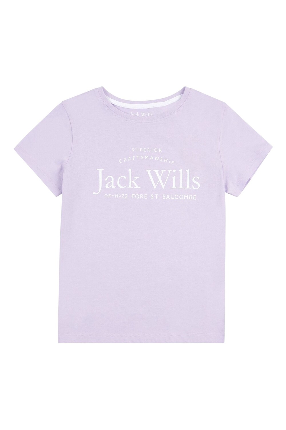 

Розовая футболка с надписью Jack Wills, фиолетовый, Розовый