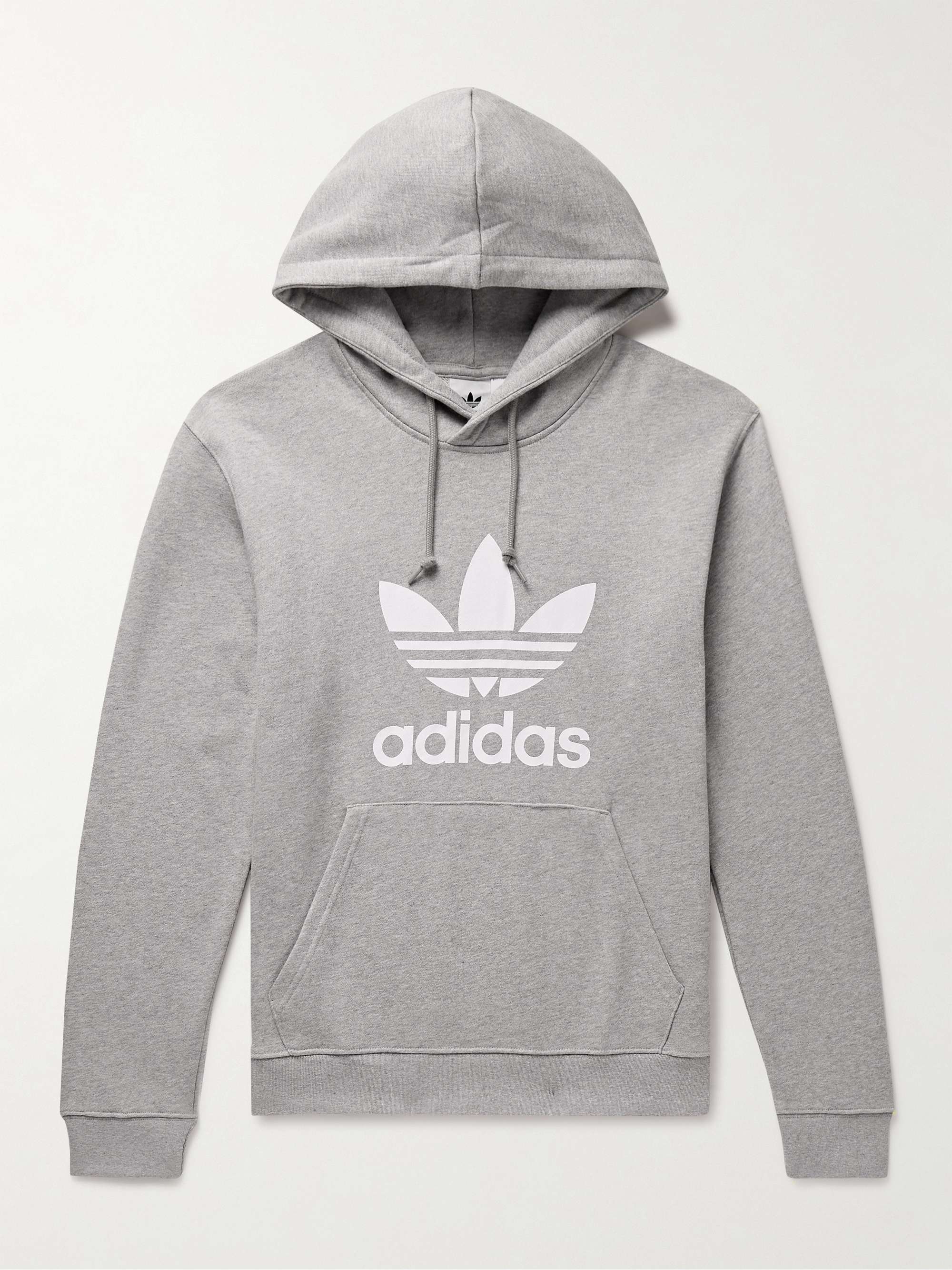 

Худи из хлопкового джерси с логотипом ADIDAS ORIGINALS, серый