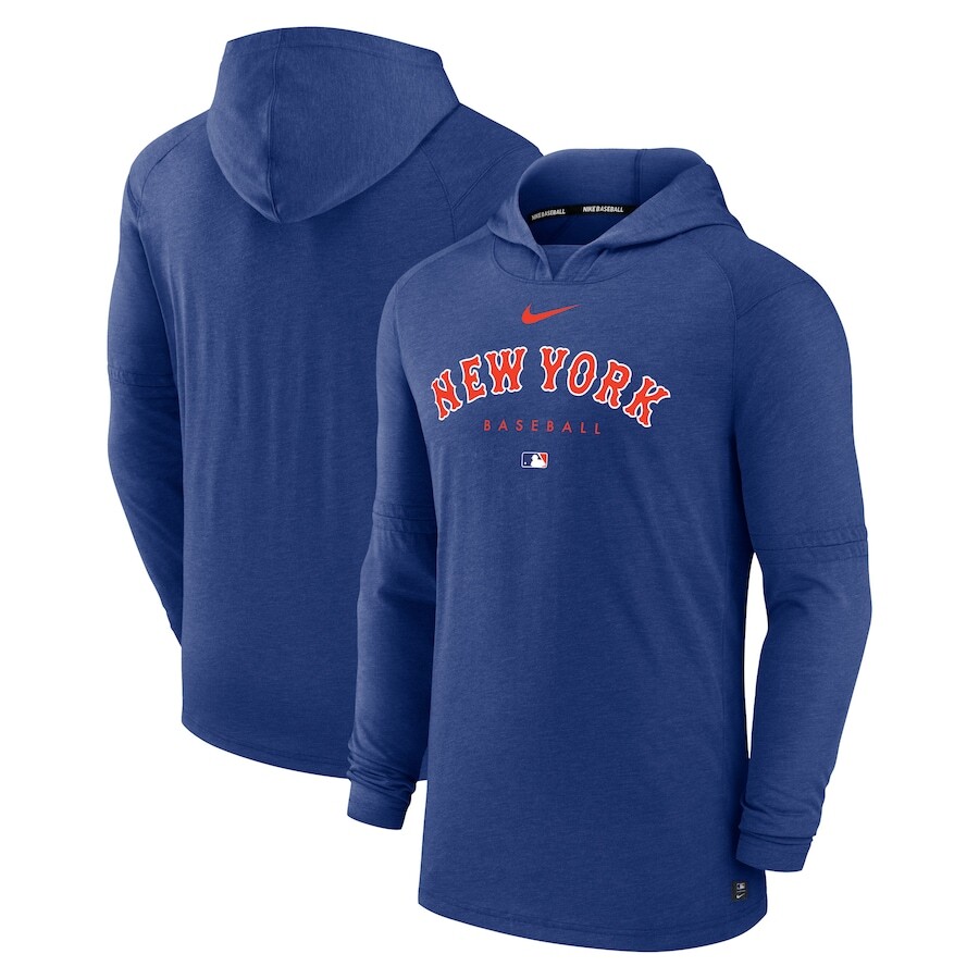 

Пуловер с капюшоном Nike New York Mets, роял
