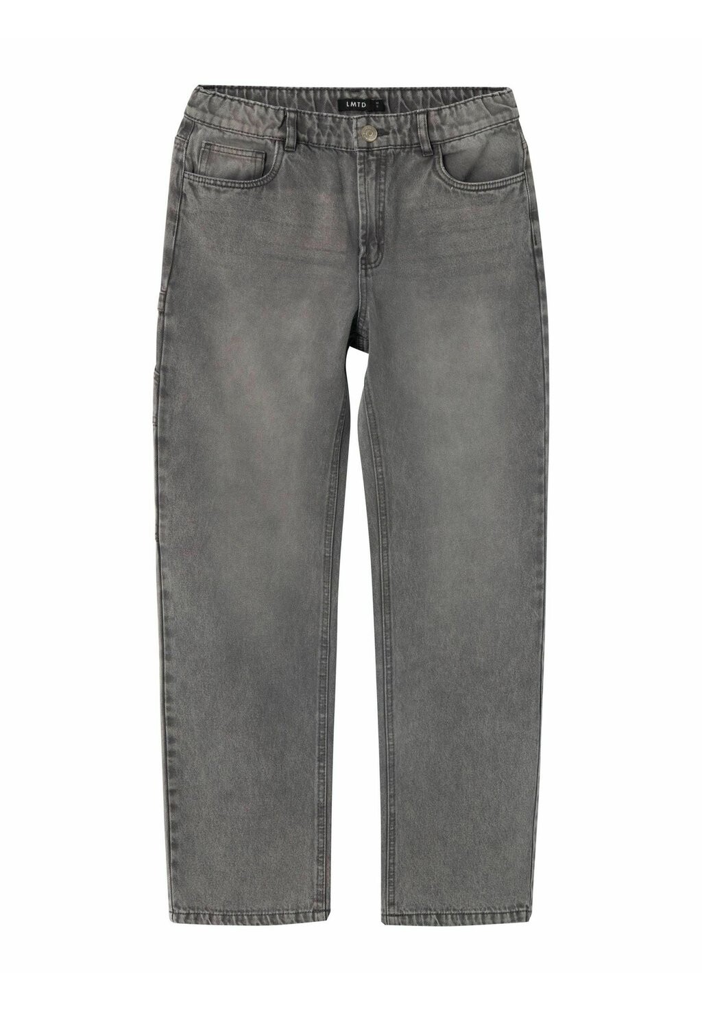 

Джинсы прямого кроя LMTD, цвет light grey denim
