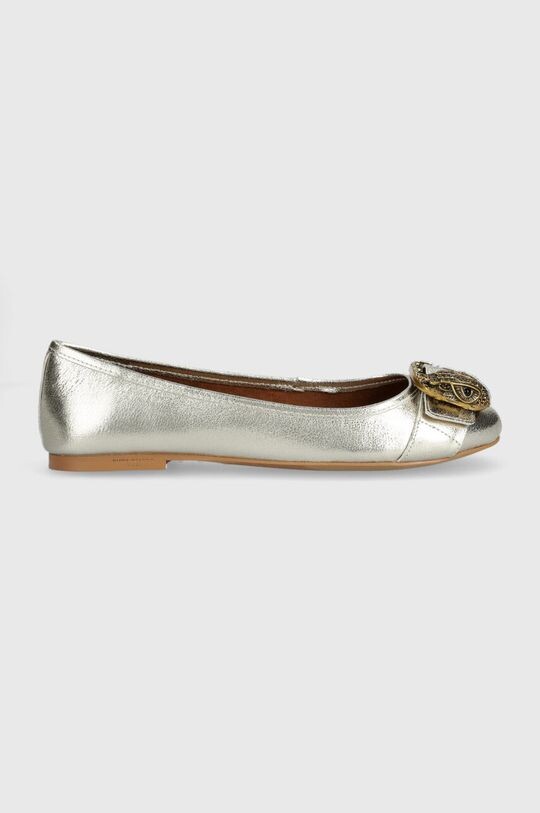 

Кожаные балетки Mayfair Ballerina Kurt Geiger London, серебро