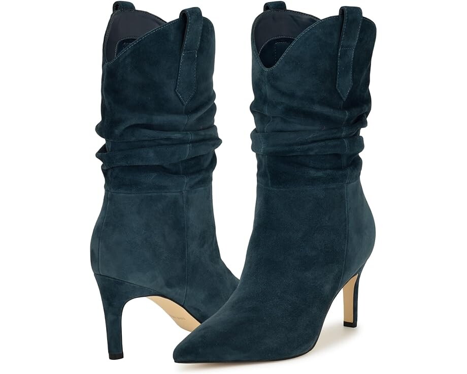 Ботинки Nine West Gonda, цвет Dark Blue Suede туфли veroni nine west цвет dark teal blue suede