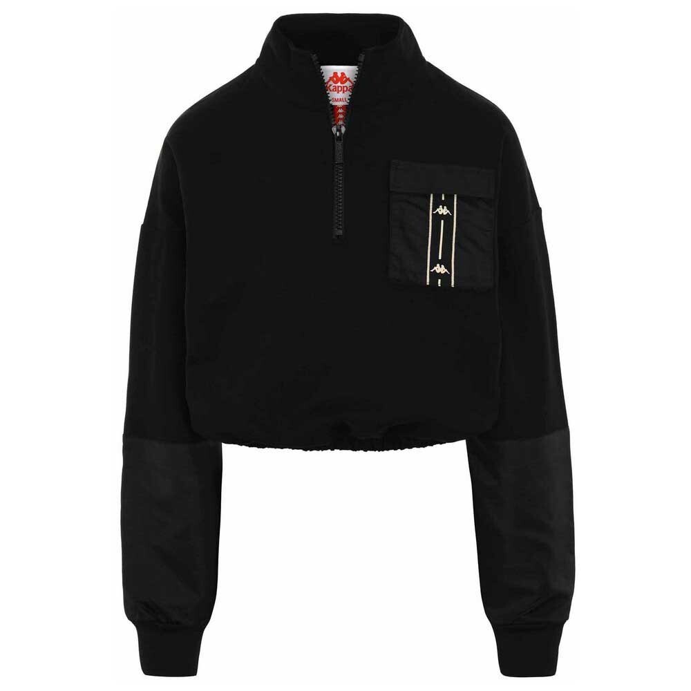 

Толстовка Kappa Viraji Authentic Half Zip, черный