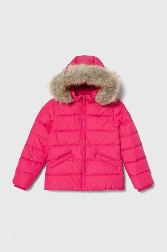 

Пуховик Tommy Hilfiger, розовый