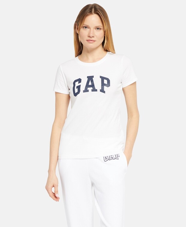 

Футболки, упаковка 2 шт. Gap, белый