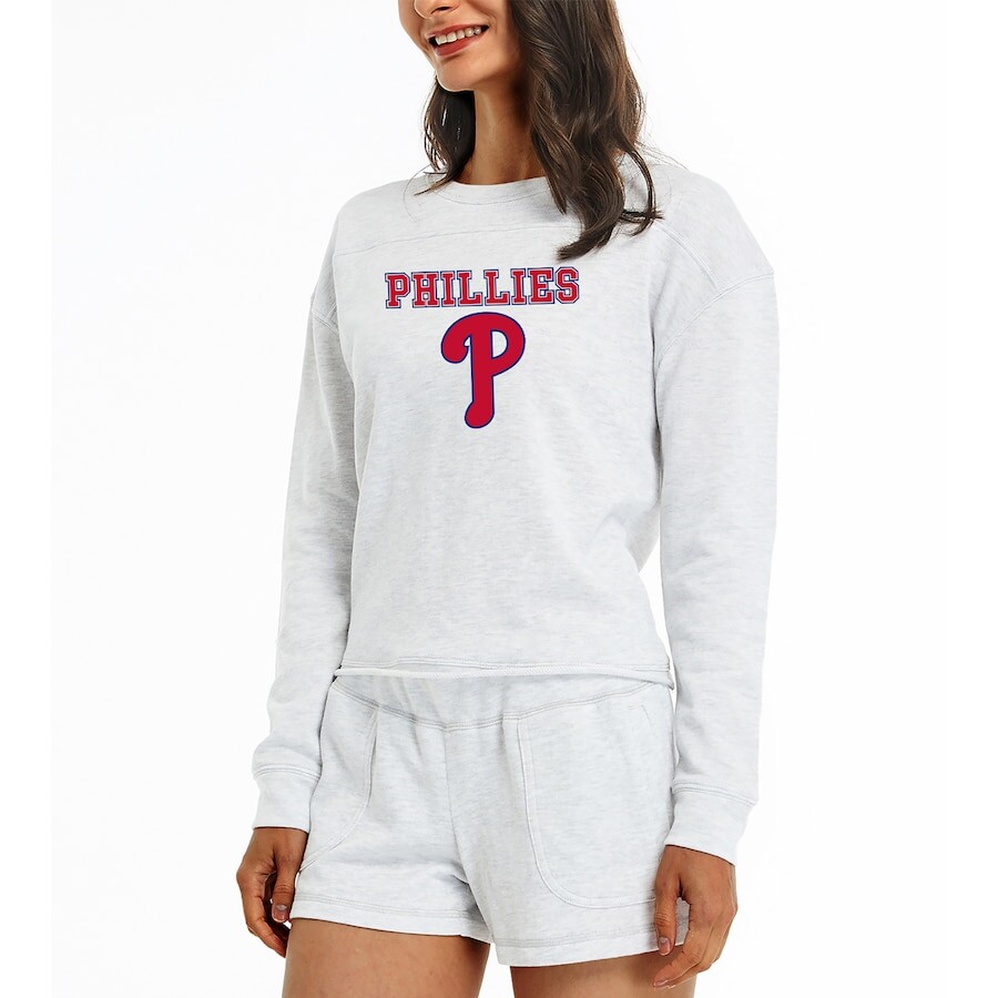 

Пижамный комплект Concepts Sport Philadelphia Phillies, кремовый