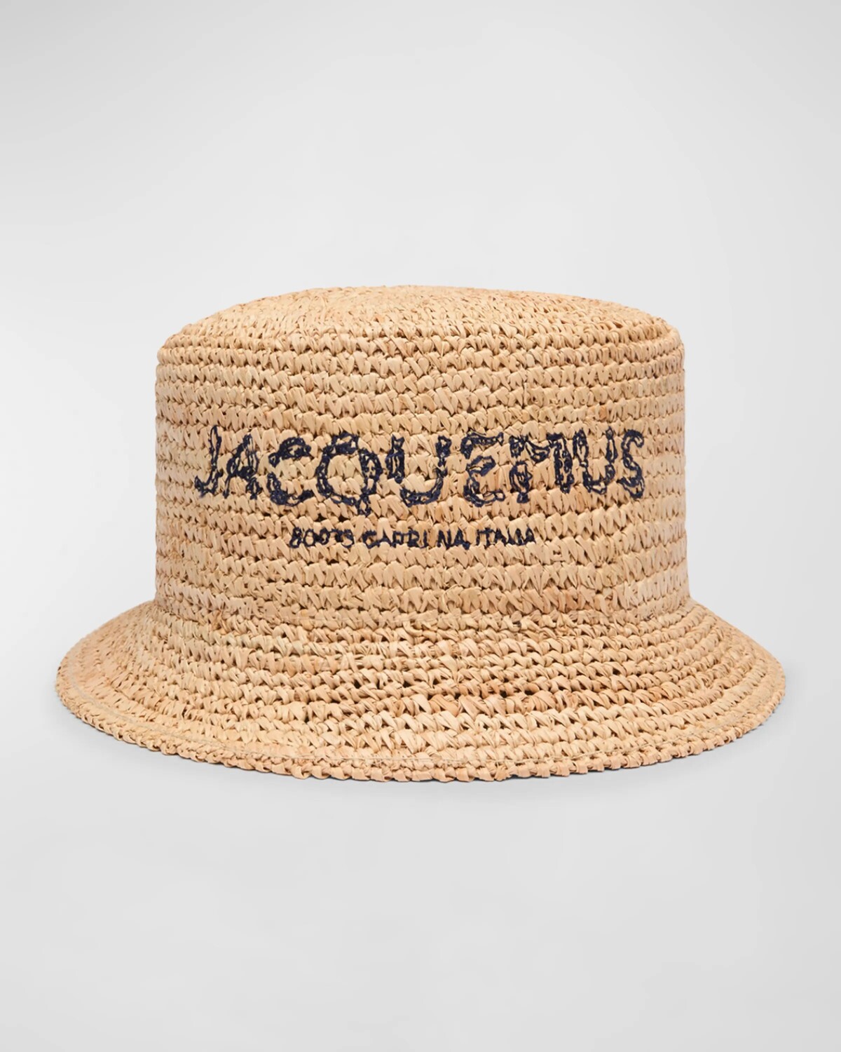 

Соломенная панама Le Bob Pesco Jacquemus, цвет Natural